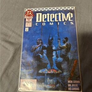 Detective Comics Annual 1990 - Blue Cover Batman Artwork